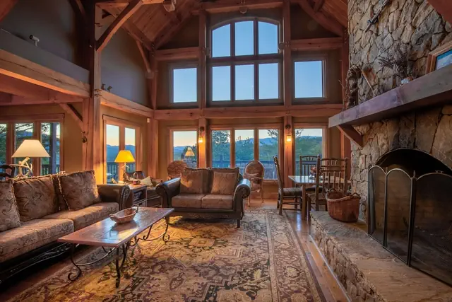 Photo 1 - Luxury Lakeview Cabin With Hot Tub and Game Room