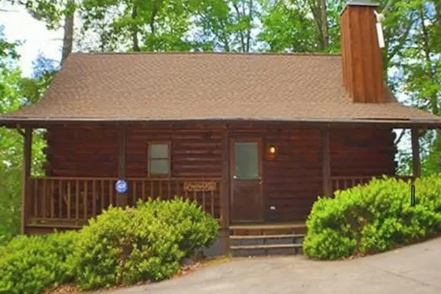 Photo 1 - Location Log Cabin Hot Tub Fireplace Pool Fishing