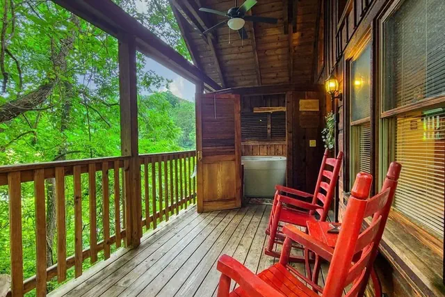 Photo 1 - Location Cute Studio Log Cabin Hot Tub Fireplace