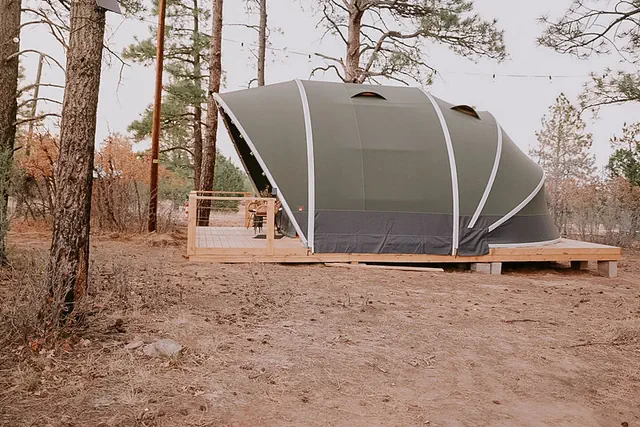 Photo 1 - Manzano Mountain Retreat | Family Glamping Stay