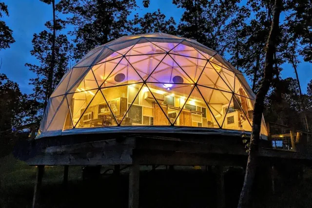 Photo 1 - Geodesic Glamping Dome | The Caverns & Waterfalls