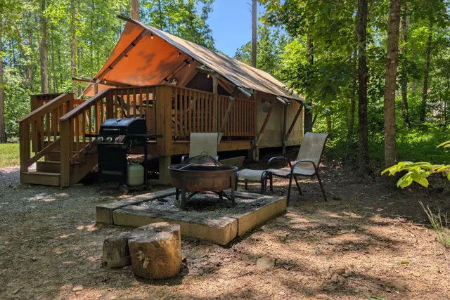 Photo 1 - Glamping Tent with Deck | The Caverns & Waterfalls
