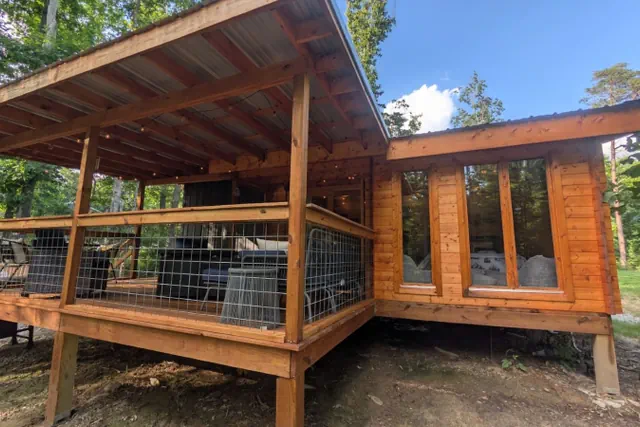 Photo 1 - Brand New Cozy Spruce Cabin - Couples Getaway, The Caverns, Waterfalls, Hiking Trails