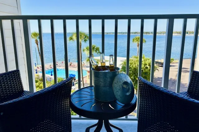 Photo 1 - Tampa Bay Beachy Retreat: Pool, Balcony-Waterfront View